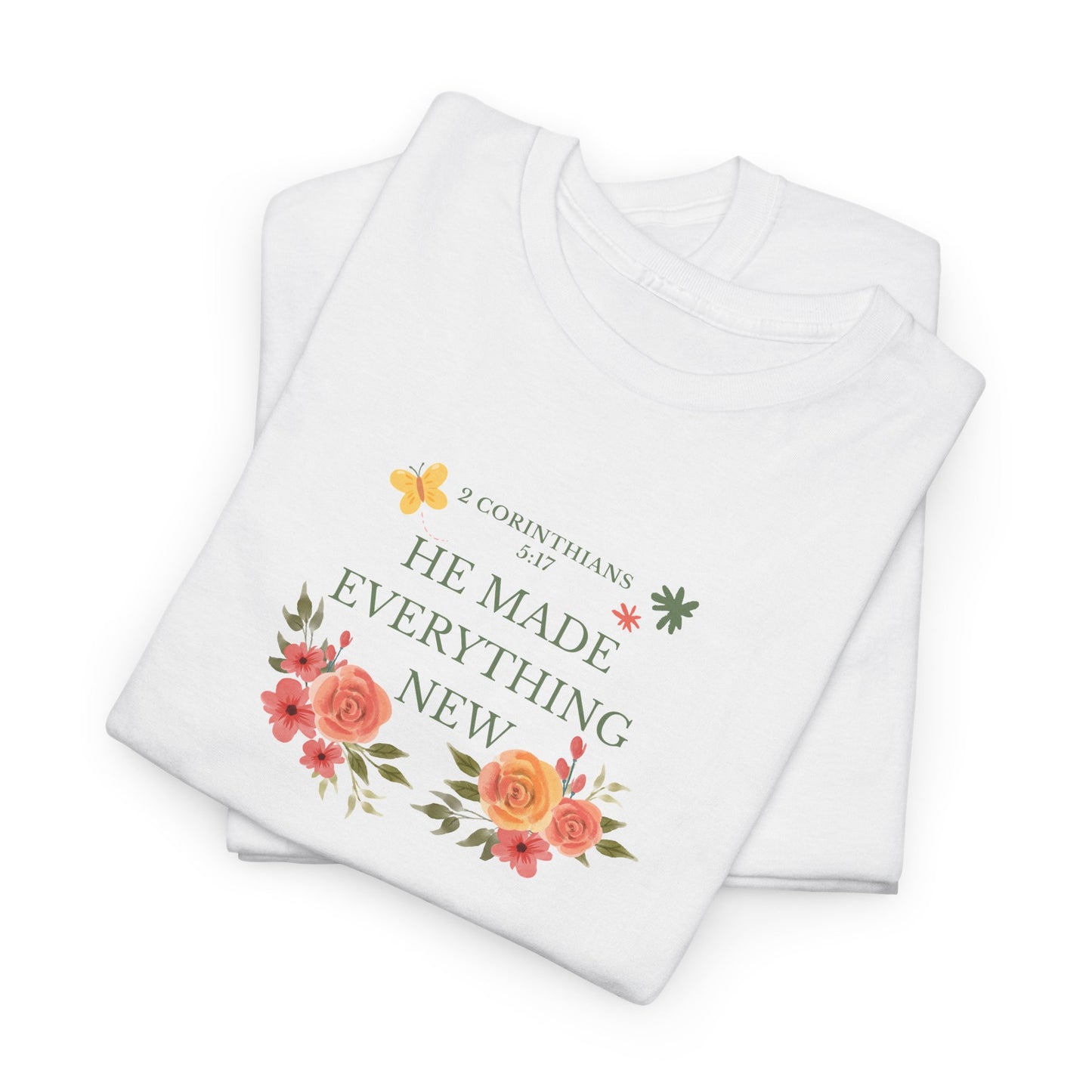 Floral Graphic T-Shirt, Cute Aesthetic Tee, Unisex Cotton Shirt, Summer Outfit, Gift for Her, Casual Boho Top