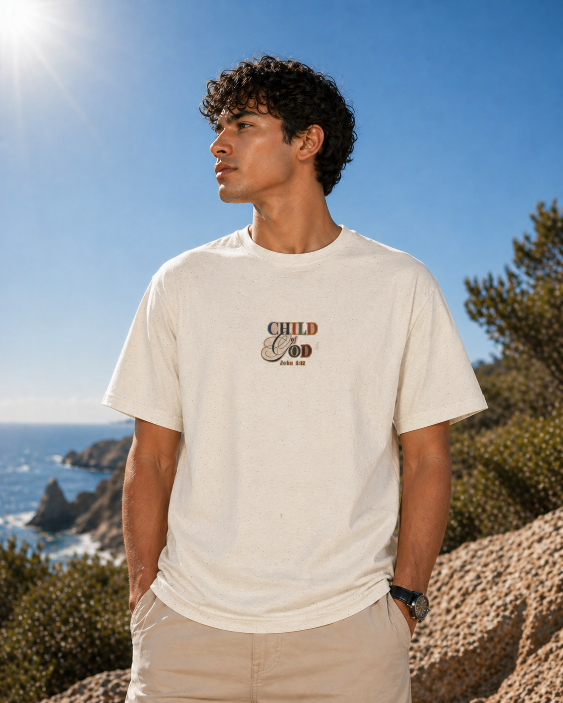 Child of God Shirt Christian T-Shirt Faith Based Tee Inspirational Religious Gift Jesus Shirt Gospel Apparel