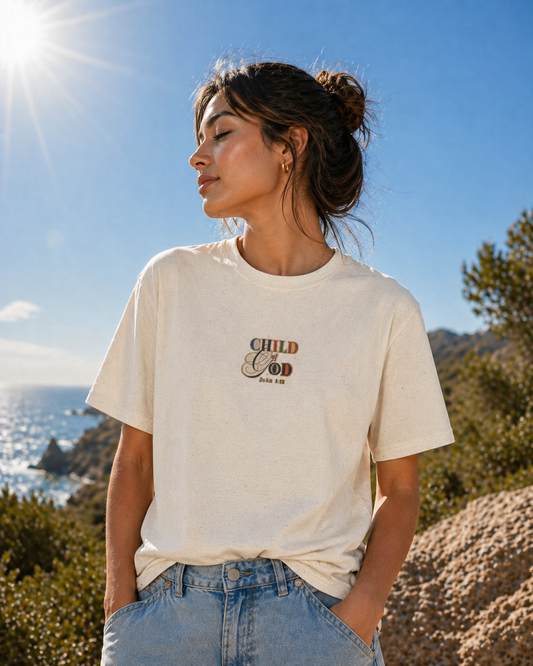 Child of God Shirt Christian T-Shirt Faith Based Tee Inspirational Religious Gift Jesus Shirt Gospel Apparel
