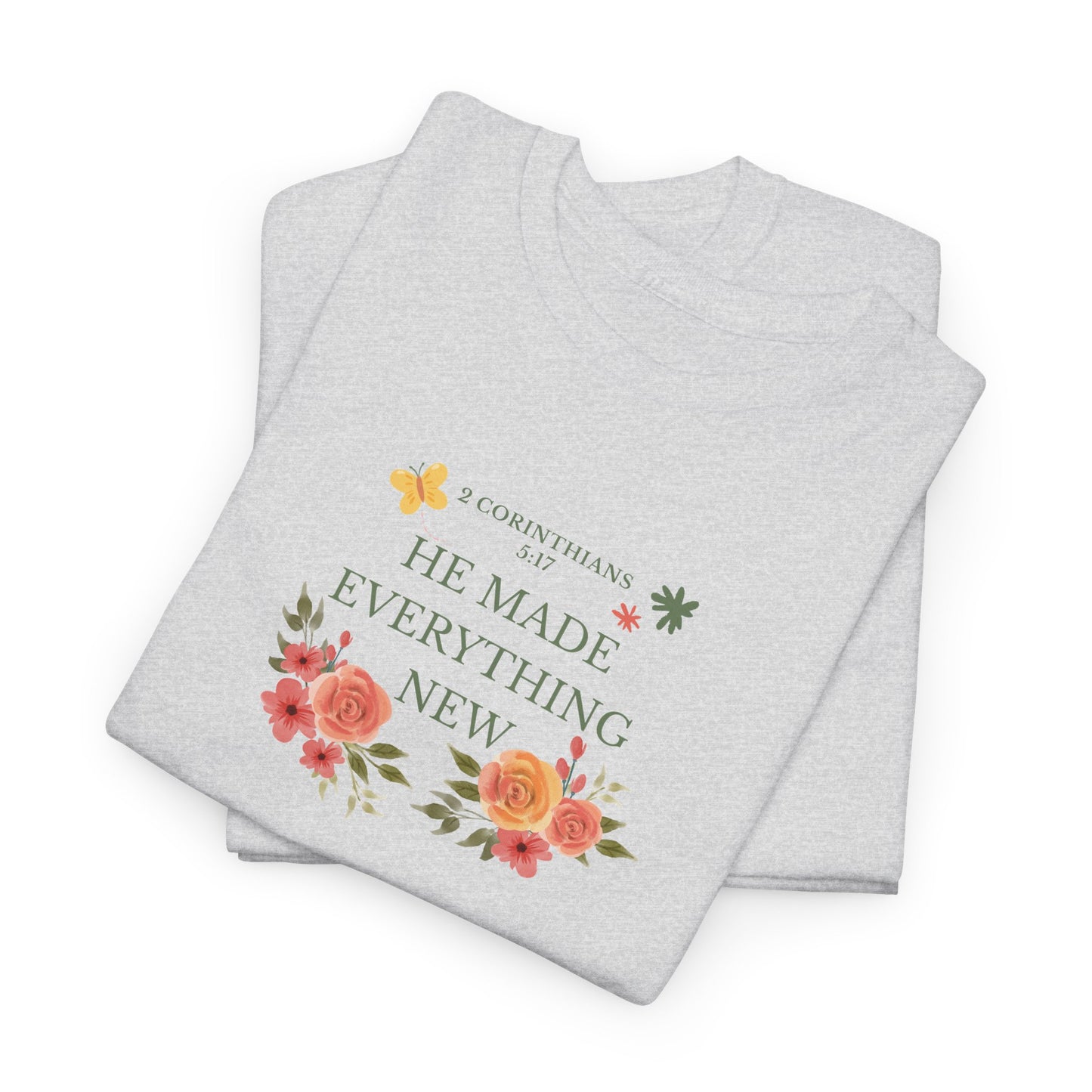 Floral Graphic T-Shirt, Cute Aesthetic Tee, Unisex Cotton Shirt, Summer Outfit, Gift for Her, Casual Boho Top