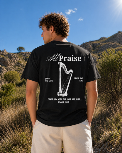 Camiseta Regular Fit "All praise to the Lord"| Selah Colombia