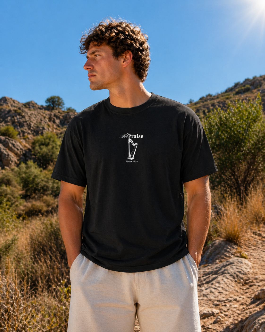 Camiseta Regular Fit "All praise to the Lord"| Selah Colombia