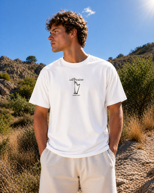Camiseta Regular Fit "All praise to the Lord"| Selah Colombia