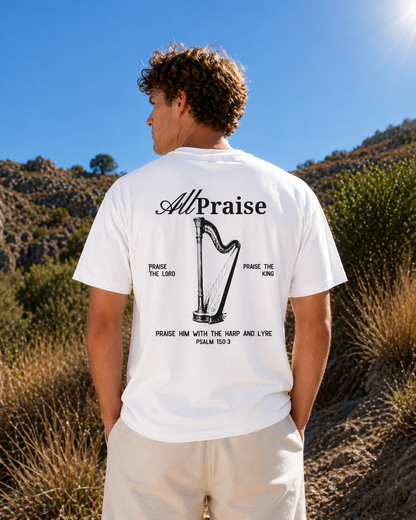 Camiseta Regular Fit "All praise to the Lord"| Selah Colombia
