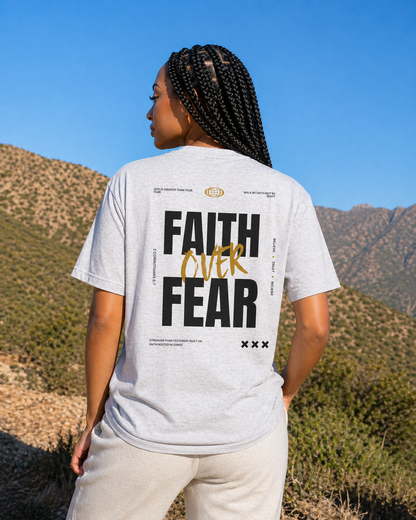 Faith Over Fear | Camiseta Regular Fit | Selah Colombia