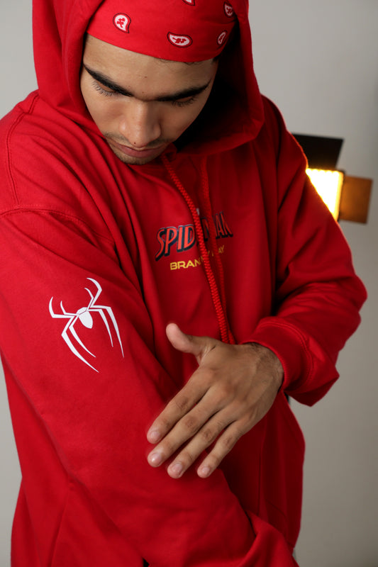 Hoodie Spider-Man BND | Buzo con Capucha Estampado | Selah Colombia