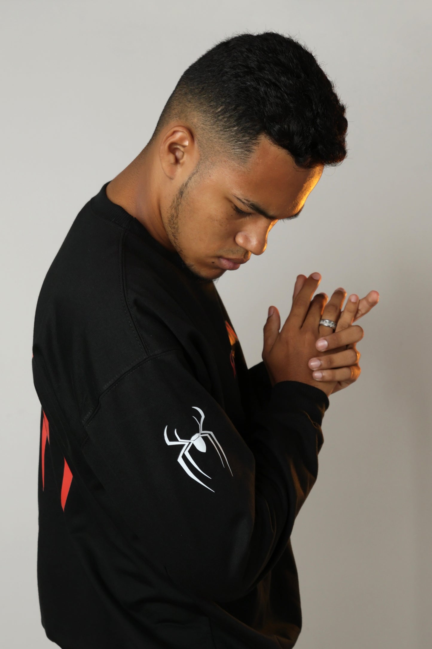 Crewneck Spider-Man BND | Buzo Cuello Redondo Estampado | Selah Colombia