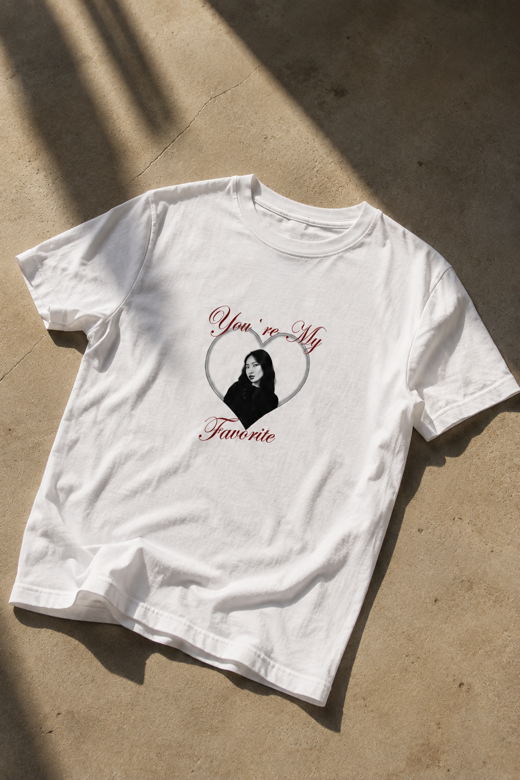 Camiseta Personalizada "You're My Favorite" – Regular Fit