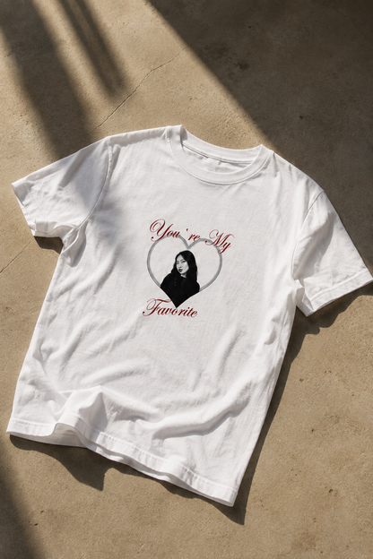 Camiseta Personalizada "You're My Favorite" – Regular Fit